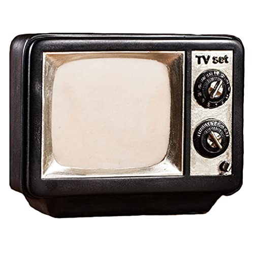 YARNOW Basteln Für Kinder Retro-Fernseher Spardose Tv Spardose Fernseher Design Kinder Sparbüchsen Münze Spartopf Geld Bank Desktop Wohnkultur Ornament für Kinder Kinderfernsehen von YARNOW