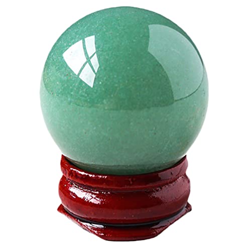 YARNOW Green Jade Crystal Sphere with Stand Gemstone Sphere Healing Ball Sculpture Figurine Balancing Crystal Ornament for Fengshui Meditation Divination 3. 2Cm YARNOW Green Jade Crystal Sphere with Stand Gemstone Sphere Healing Ball Sculpture Figurine Balancing Crystal Ornament for Fengshui Meditation Divination 3. 2Cm von YARNOW