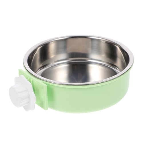 YARNOW Hängender Futternapf aus Rutschfestes Design mit Gewindebefestigung für Hunde und Katzen Leicht zu Reinigen Sicher und Umweltfreundlich für Käfig und Zuhause von YARNOW