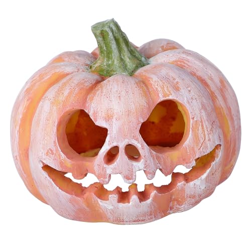 YARNOW Halloween Deko Aquarium Kürbis Versteck aus Umweltfreundlichem Harz Fischversteck mit Natürlicher Form Dekoratives Fischhöhlenhaus für Aquarium und Teich Lebendige YARNOW Halloween Deko Aquarium Kürbis Versteck aus Umweltfreundlichem Harz Fischversteck mit Natürlicher Form Dekoratives Fischhöhlenhaus für Aquarium und Teich Lebendige von YARNOW