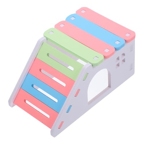 YARNOW Hamsterhaus mit Leiter Verstecke Haustier Hamster -Versteck klein Zwerg Hamster brücke Hamster Hamster Käfig Ausstattung Hamsternest Hamsterkäfig Meerschweinchenhaus PVC YARNOW Hamsterhaus mit Leiter Verstecke Haustier Hamster -Versteck klein Zwerg Hamster brücke Hamster Hamster Käfig Ausstattung Hamsternest Hamsterkäfig Meerschweinchenhaus PVC von YARNOW