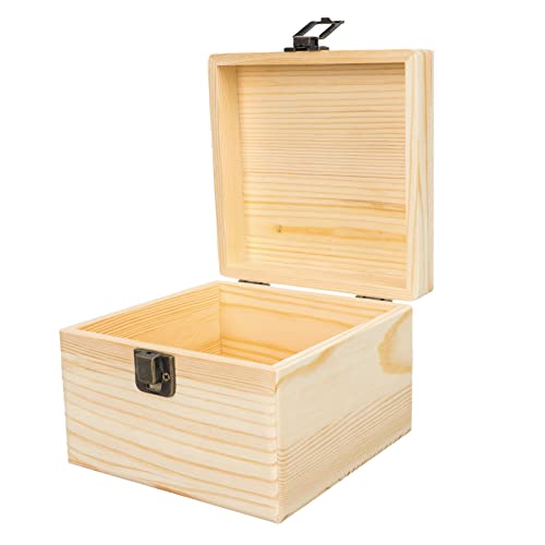 YARNOW Geschenkboxen Für Geschenke Hochzeitsgeschenk Deckel Schmuck Vintage Dekorative Holzbox H?lzerne Aufbewahrungsbox Schatulle Schmuck Container Schmuckhalter Schmuckkästchen von YARNOW