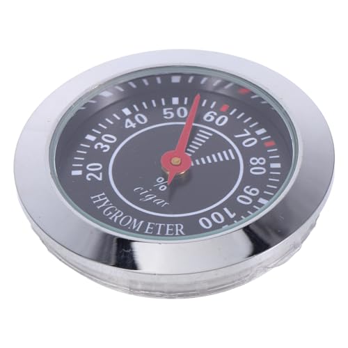 YARNOW Hygrometer für Humidor Kleines Mechanisches Analog Hygrometer Präzise Feuchtigkeitsmessung für Zigarrenkästen Robust und Tragbar für Instrumentenboxen und Zuhause YARNOW Hygrometer für Humidor Kleines Mechanisches Analog Hygrometer Präzise Feuchtigkeitsmessung für Zigarrenkästen Robust und Tragbar für Instrumentenboxen und Zuhause von YARNOW