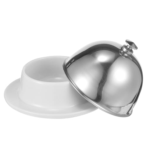 YARNOW Keramische Butterdose Mit Deckel Multifunktionale Servierschale Für Butter Saucen Gewürze Und Desserts Spülmaschinengeeignet Und Elegantes Design Für Haushalt Und Küche YARNOW Keramische Butterdose Mit Deckel Multifunktionale Servierschale Für Butter Saucen Gewürze Und Desserts Spülmaschinengeeignet Und Elegantes Design Für Haushalt Und Küche von YARNOW