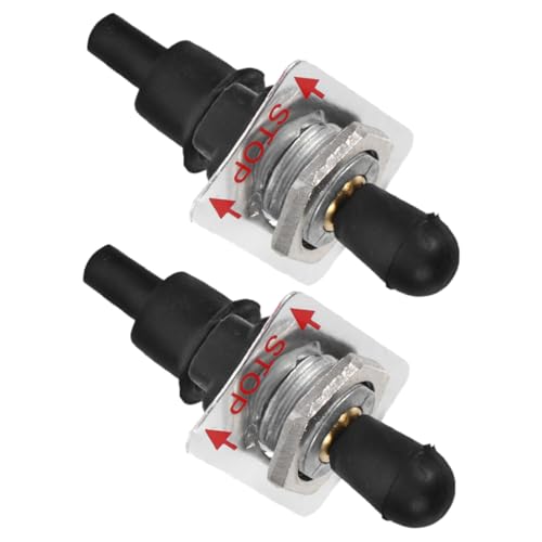 YARNOW Kettensägen zündschalter Metall Robust Ersatz stopp schalter für Rasenmäher und Trimmer Vielseitig Kompatibel Langlebig Sicher von YARNOW