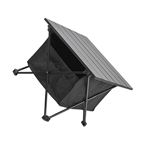 YARNOW Faltbarer Campingtisch Mit Tragetasche Für Barbecue Picknick Und Outdoor-aktivitäten Leicht Praktischem Stauraum Für Utensilien Und Kleinigkeiten von YARNOW