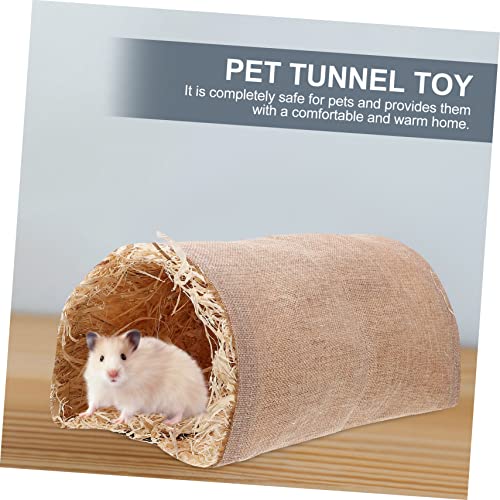 YARNOW Kleintier Tunnel aus Sicherem Material Langlebig Warmes Versteck und Ruheplatz für Kaninchen Hamster Zwerghamster und Meerschweinchen Farblich Ansprechend für Haustiernest YARNOW Kleintier Tunnel aus Sicherem Material Langlebig Warmes Versteck und Ruheplatz für Kaninchen Hamster Zwerghamster und Meerschweinchen Farblich Ansprechend für Haustiernest von YARNOW