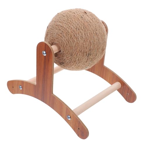 YARNOW Kratzball Fürs Auto: Natürlicher Sisal-katzenkratzball, Sisalseil, Krallenkratzer Für Kätzchen, Rotierendes Spielzeug, Interaktiver Krallenkratzbaum Für Haustiere YARNOW Kratzball Fürs Auto: Natürlicher Sisal-katzenkratzball, Sisalseil, Krallenkratzer Für Kätzchen, Rotierendes Spielzeug, Interaktiver Krallenkratzbaum Für Haustiere von YARNOW