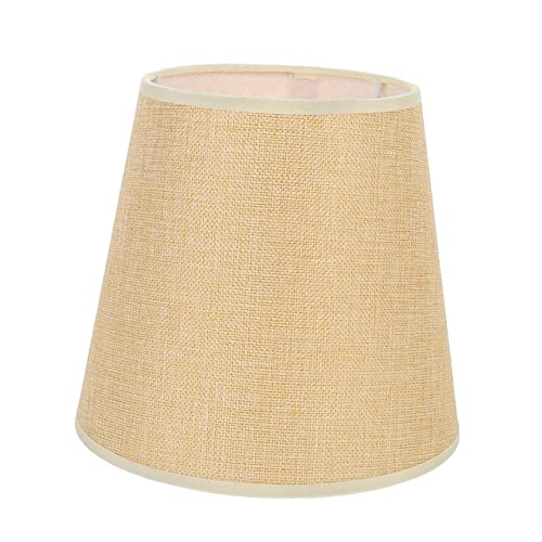 YARNOW Lampenschirm Wandleuchte Aus Rattan Leichte Abdeckung Lampe Textilschirm Schutz Für Lampe Wandleuchten Lampe Ersatzschirm Lichtabdeckung Für Lampe Fein E27 Schreibtischlampe Eisen von YARNOW