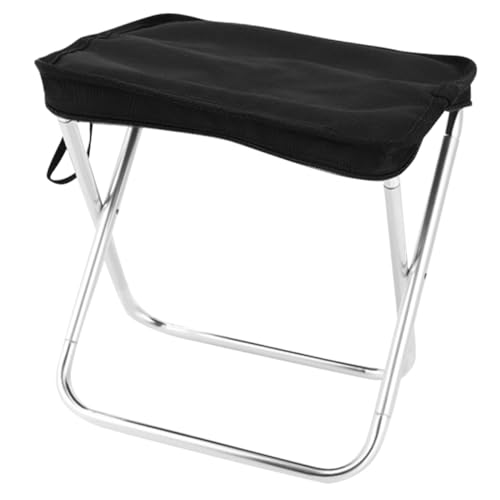 YARNOW Leichter Tragbarer Klapphocker Stabiler Outdoor Campingstuhl für Angeln Picknick Reisen Faltbarer Kleiner Sitzhocker Kompakt und Vielseitig Einsetzbar von YARNOW