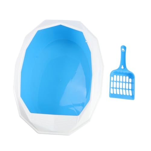 YARNOW Mini -Katzen -Katzentopfer Katzenstreu Wurf selbst Katzentoiletten Rosa Zufällige Farbe von YARNOW