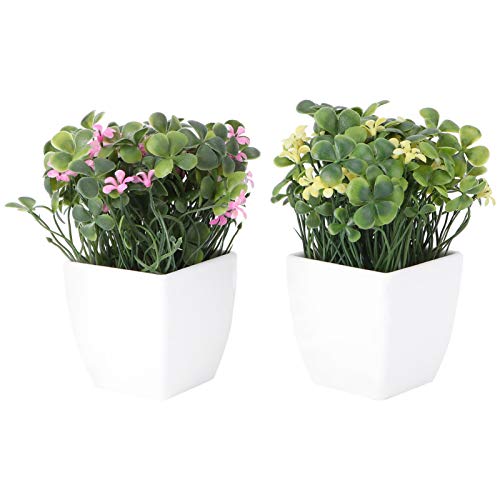 YARNOW 2stücke Künstliche Blumenarrangements Mit Topf Für Hochzeiten Und Partys Dekorative Tischvase Für Und Garten Pflanzendekoration Und Gelb YARNOW 2stücke Künstliche Blumenarrangements Mit Topf Für Hochzeiten Und Partys Dekorative Tischvase Für Und Garten Pflanzendekoration Und Gelb von YARNOW