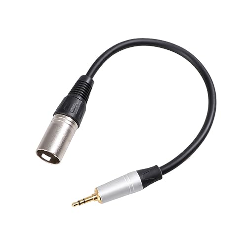 YARNOW Mono klinke pol xlr stecker Audioadapterkabel Abgeschirmt Goldbeschichtete Kontakte Geeignet für Mikrofon Signalverstärker Lautsprecher PC und Karaoke anwendungen von YARNOW
