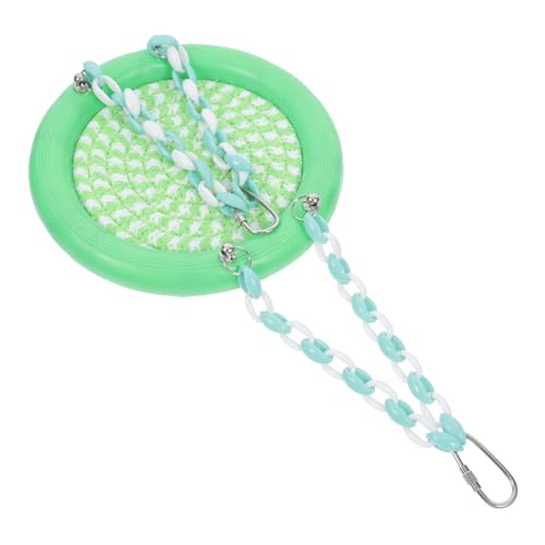 YARNOW Papageien Hängematte Vogelspielzeug aus Naturholz Klimaschonende Schaukel für Wellensittiche und Nymphensittiche Kletterschaukel für Vogelkäfig Fördert Bewegung und Wohlbefinden YARNOW Papageien Hängematte Vogelspielzeug aus Naturholz Klimaschonende Schaukel für Wellensittiche und Nymphensittiche Kletterschaukel für Vogelkäfig Fördert Bewegung und Wohlbefinden von YARNOW