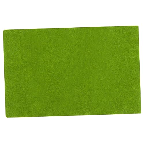 YARNOW Rasenpapiermodell Hobby Modelleisenbahn Gras drinnen Grasmatte für Modelleisenbahnen Tisch kunstgras kunstgräser gefälschte Grasmatte gefälschtes Rasenpapier Modell Rasen Green von YARNOW