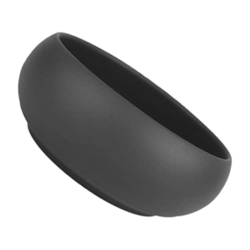 YARNOW Seerosenschale 15Cm Keramik Sukkulenten Pflanztopf Rund Hydrokultur Blumentopf Lotusblumenschale Kleiner Bonsaitopf Schwarz von YARNOW
