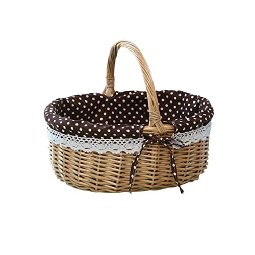 YARNOW Süßigkeitenbehälter Gewebte Organizer-Box Damenhandtaschen Mit Tragegriff Geschenkkorb Aus Weide Weiß Geflochtener Korb Weißer Korb Schrankkorb Vase Brot Braut Hölzern Veranstalter YARNOW Süßigkeitenbehälter Gewebte Organizer-Box Damenhandtaschen Mit Tragegriff Geschenkkorb Aus Weide Weiß Geflochtener Korb Weißer Korb Schrankkorb Vase Brot Braut Hölzern Veranstalter von YARNOW