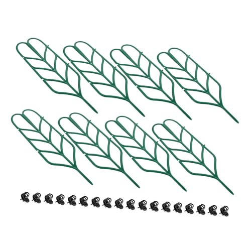 YARNOW Teiliges Pflanzensupport aus Langlebigem Kunststoff mit Orchideen-Clips zur Befestigung und Unterstützung von Kletterpflanzen für Garten Balkon und Topfpflanzen Wetterfest und YARNOW Teiliges Pflanzensupport aus Langlebigem Kunststoff mit Orchideen-Clips zur Befestigung und Unterstützung von Kletterpflanzen für Garten Balkon und Topfpflanzen Wetterfest und von YARNOW