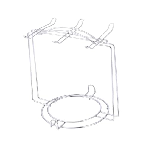 YARNOW Tassen Teller-organizer für Küche Multifunktionaler Mug Holder für Teller für Schrank und Tisch Silber YARNOW Tassen Teller-organizer für Küche Multifunktionaler Mug Holder für Teller für Schrank und Tisch Silber von YARNOW