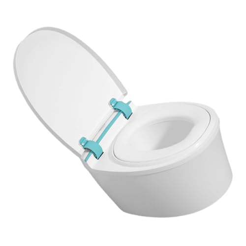 YARNOW Töpfchentrainer Toilettensitz aus Robustem PP mit Abnehmbarem Becken und Spritzschutz Natürliches Design Leicht zu Reinigen Tragbar für Jungen und Mädchen für Badezimmer und von YARNOW