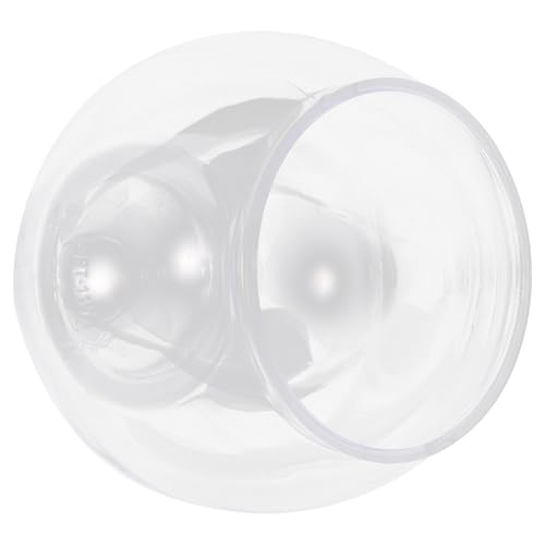 YARNOW Transparente Runde Fischschale Mikrolandschaftstank für Tischdekoration Sturzsicheres Design für Blumen und Pflanzen Geeignet für Wohnräume Büro und Hochzeiten von YARNOW