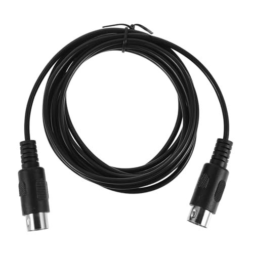 YARNOW Verbindungskabel Poliges Männliches Kabel für Elektronische Musikinstrumente Kompatibel mit Keyboards Synthesizern und Audio Interfaces Langlebig und Präzise Gefertigt von YARNOW