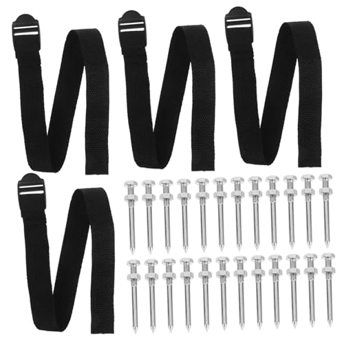 YARNOW Verstellbare Belüftungsschuhe mit Nagelspikes Gartenzubehör mit Schuhbändern und Verzinkten Erdankern Langlebige Bodenbelüftung für Gesunden Grün und Verbessertes Wurzelwachstum YARNOW Verstellbare Belüftungsschuhe mit Nagelspikes Gartenzubehör mit Schuhbändern und Verzinkten Erdankern Langlebige Bodenbelüftung für Gesunden Grün und Verbessertes Wurzelwachstum von YARNOW