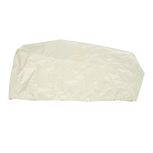 YARNOW Wasserdichte Reißfeste Gartenliege Schutzhülle aus Strapazierfähigem Polyester Uv-beständig Windfest Staubdicht für Balkon und Outdoor-gartenmöbel Beige von YARNOW