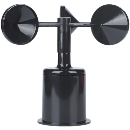 YARNOW Wind Sensor Überwachung Ausgang Sender Gehäuse Abs Anemometer Gehäuse Schwarz Wind Anzeige Teil Wind Windmesser Gehäuse Wind Windmesser Kunststoff Gehäuse Liefert von YARNOW