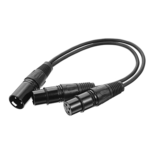 YARNOW Xlr Splitter Kabel Xlr Männlich Hochwertiges Audiokabel für Mikrofone und Mixer für Partys und Veranstaltungen Schwarz Präzise Abschirmung und Hohe Zuverlässigkeit YARNOW Xlr Splitter Kabel Xlr Männlich Hochwertiges Audiokabel für Mikrofone und Mixer für Partys und Veranstaltungen Schwarz Präzise Abschirmung und Hohe Zuverlässigkeit von YARNOW
