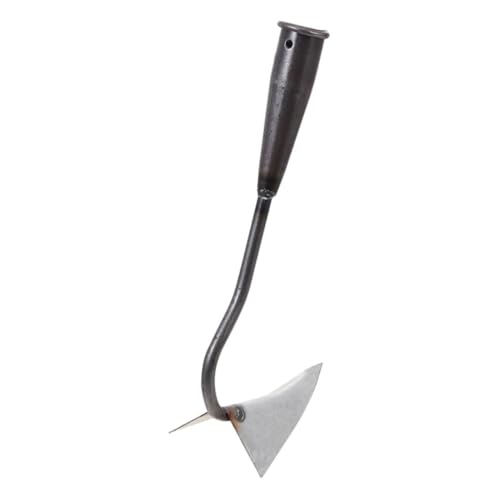 YARNOW dreieckige Hacke Werkzeug Gartengeräte Unkrauthacken Pflügen Hacke liefern Bodendrehhacke Erdhacke Bodenlockerungshacke Grabegabel für den Garten Gartenhacke Eisen YARNOW dreieckige Hacke Werkzeug Gartengeräte Unkrauthacken Pflügen Hacke liefern Bodendrehhacke Erdhacke Bodenlockerungshacke Grabegabel für den Garten Gartenhacke Eisen von YARNOW