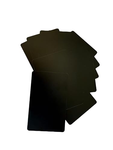 Doppelfrequenz 125 kHz EM4100 und 13,56 MHz RFID 1K Zwei Chips in einer Kunststoffkarte (10 Stück) (schwarz) von YARONGTECH