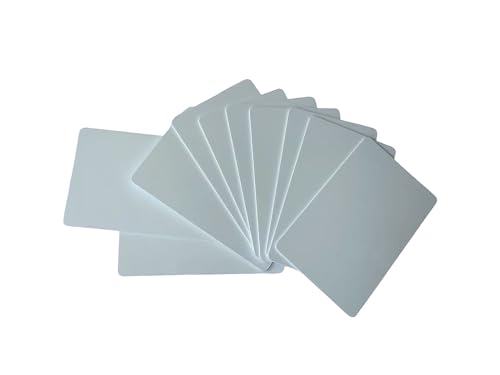 YARONGTECH Dual-Frequenz 125 kHz EM 4100 TK4100 und 13,56 MHz RFID 1K S50 M1 Chip IC PVC weiße Karte (10) von YARONGTECH