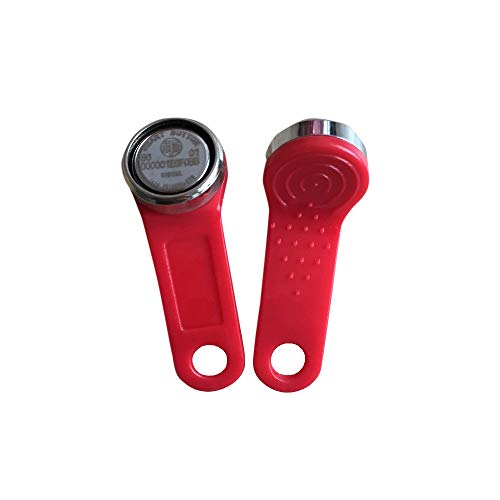 YARONGTECH tm1990 ds1990a-f5 Dallas iButton mit Ring rot/schwarz/gelb Farbe Griff (5 Stück) von YARONGTECH