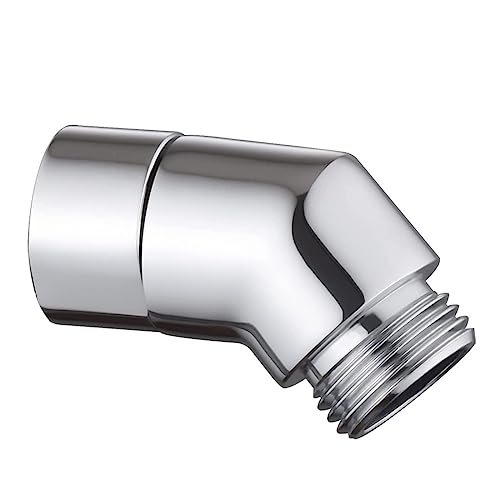 YATEICBC- 1 Pcs Handbrause-Adapter 45 Grad, Brauseschlauch-Adapter-Verlängerung, Handbrause-Winkelstück für Handbrause, Handbrause-Winkelstück für Handbrause mobiler Duscharm-Anschluss YATEICBC- 1 Pcs Handbrause-Adapter 45 Grad, Brauseschlauch-Adapter-Verlängerung, Handbrause-Winkelstück für Handbrause, Handbrause-Winkelstück für Handbrause mobiler Duscharm-Anschluss von YATEICBC