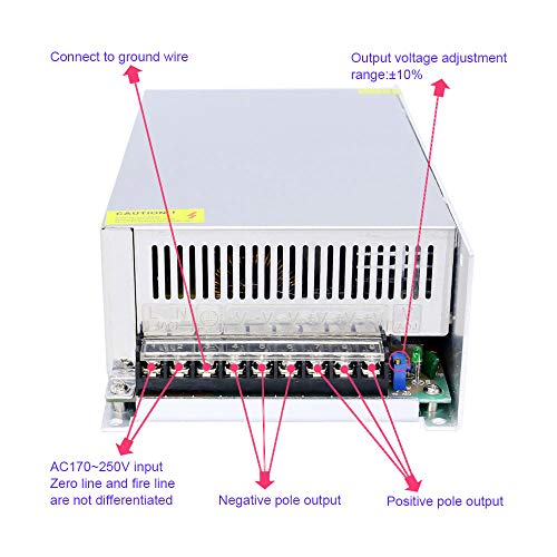 Schaltnetzteil Professional genug Power 600W Switch-Modus Netzteil 1 2V 50A. for den streifen Schaltnetzteil Professional genug Power 600W Switch-Modus Netzteil 1 2V 50A. for den streifen von YATINGZHANG