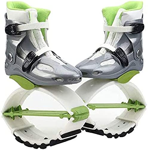 Bounce-Schuhe, Anti-Schwerkraft-Laufstiefel, Unisex-Fitness-Sprungschuhe, für den Innen- und Außenbereich,Grün,39~41 von YATINMEM
