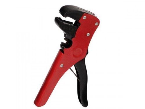 YATO Automatik Kabel Abisolierzange 165mm Rot Metall/Kunststoff von YATO