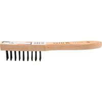 Yato - Drahtbürste, Stahldraht, 5-reihig, Holzgriff / YT-6359 / Yato - Drahtbürste, Stahldraht, 5-reihig, Holzgriff / YT-6359 / von YATO