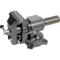 5' Schraubstock 125mm drehbar 360° Tischschraubstock Werkbank Amboss mit Rohrhalter - Yato von YATO