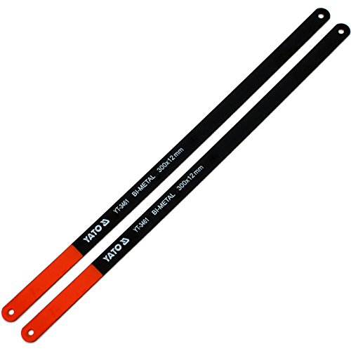 HACKSAW FRAME BLADE 300MM 2PCS BIMETAL von YATO