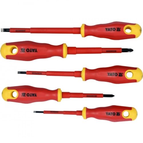 INSULATED SCREWDRIVER SET 5PCS von YATO