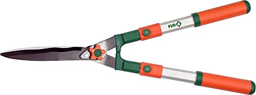 Teleskop Heckenschere Strauchschere 650-860 mm Gartenschere Wellenschliff Buschschere von YATO