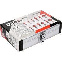 Widia-Fräsersatz Für Holz 12-Teilig - Yt-68005 Widia-Fräsersatz Für Holz 12-Teilig - Yt-68005 von YATO