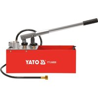 Abdrückpumpe Druckprüfpumpe Druckprobepumpe Prüfpumpe Handprüfpumpe für Druckprobe 12L 50 bar 5MPA von YATO