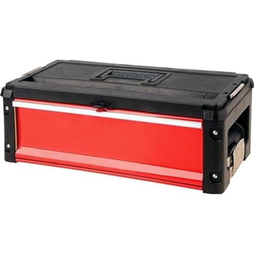 Yato BOX W. 1 DRAWER, YT-09108, Schwarz/Rot von YATO