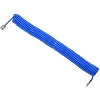 Yato - Druckluft Spiralschlauch Pressluftschlauch Polyurethan pu mit 1/4' Schnellkupplung 5m bis 15m innenØ: 5,5mm bis Ø8mm +15m innen Ø8mm außen von YATO