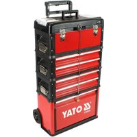 Werkzeug-Trolley mit 3 Modulen YT-09101 + Zusatzmodul YT-09107 von YATO