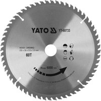 Yato - widia-schneidklinge für holz 255X60TX30MM YT-60733 Yato - widia-schneidklinge für holz 255X60TX30MM YT-60733 von YATO