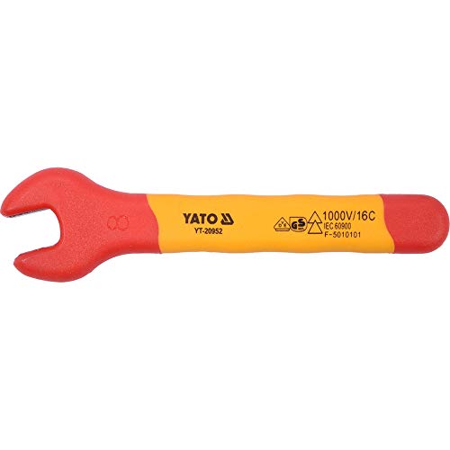 Yato yt-20952 – Insulated Open End Wrench 8 mm VDE von YATO